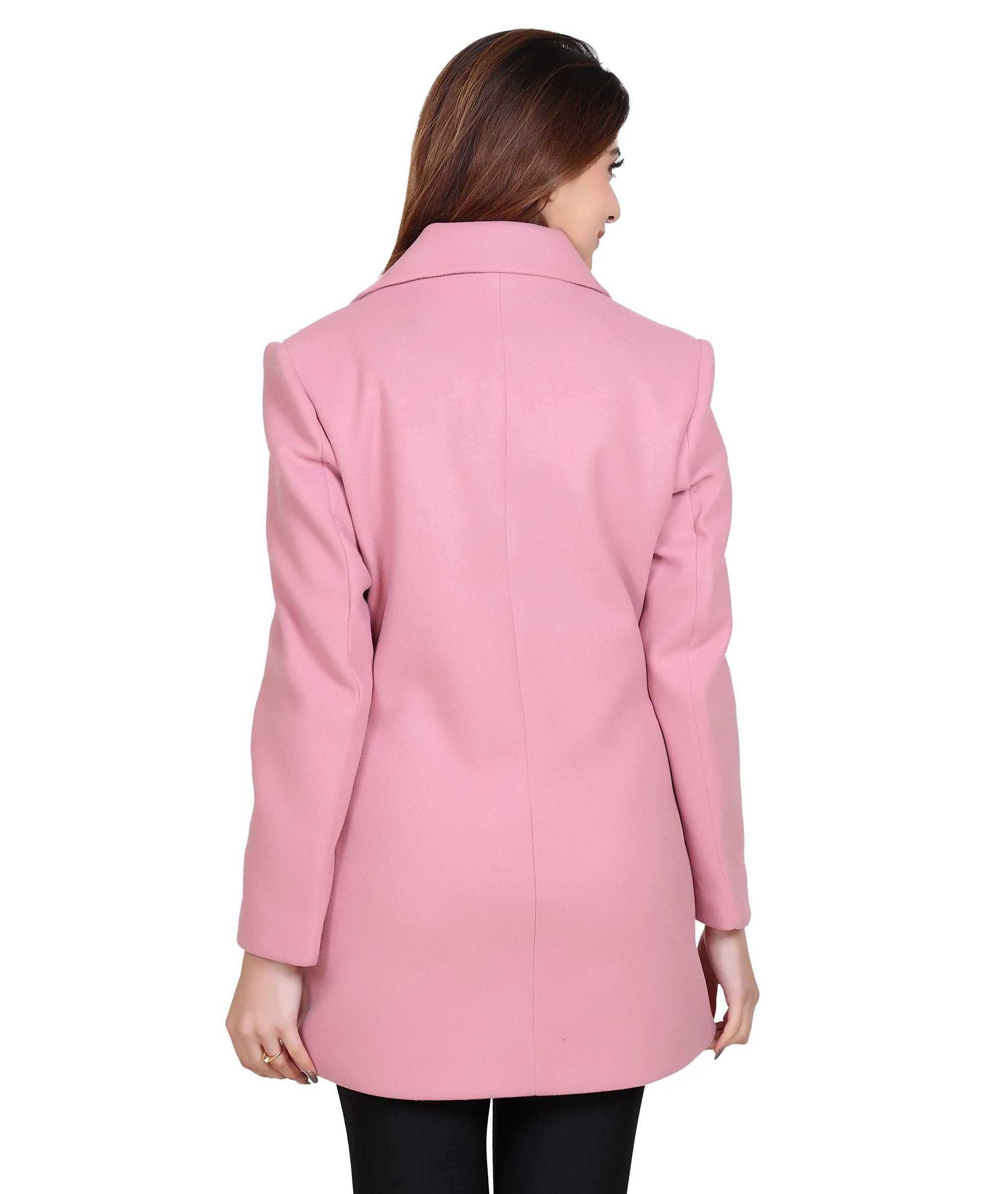 Women’s Winter Wear Coat Regular Fit For Casual Wear | Collared Neck Full Sleeve