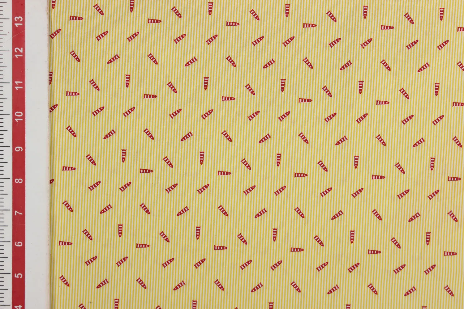 Yellow Cotton Poplin Fabric