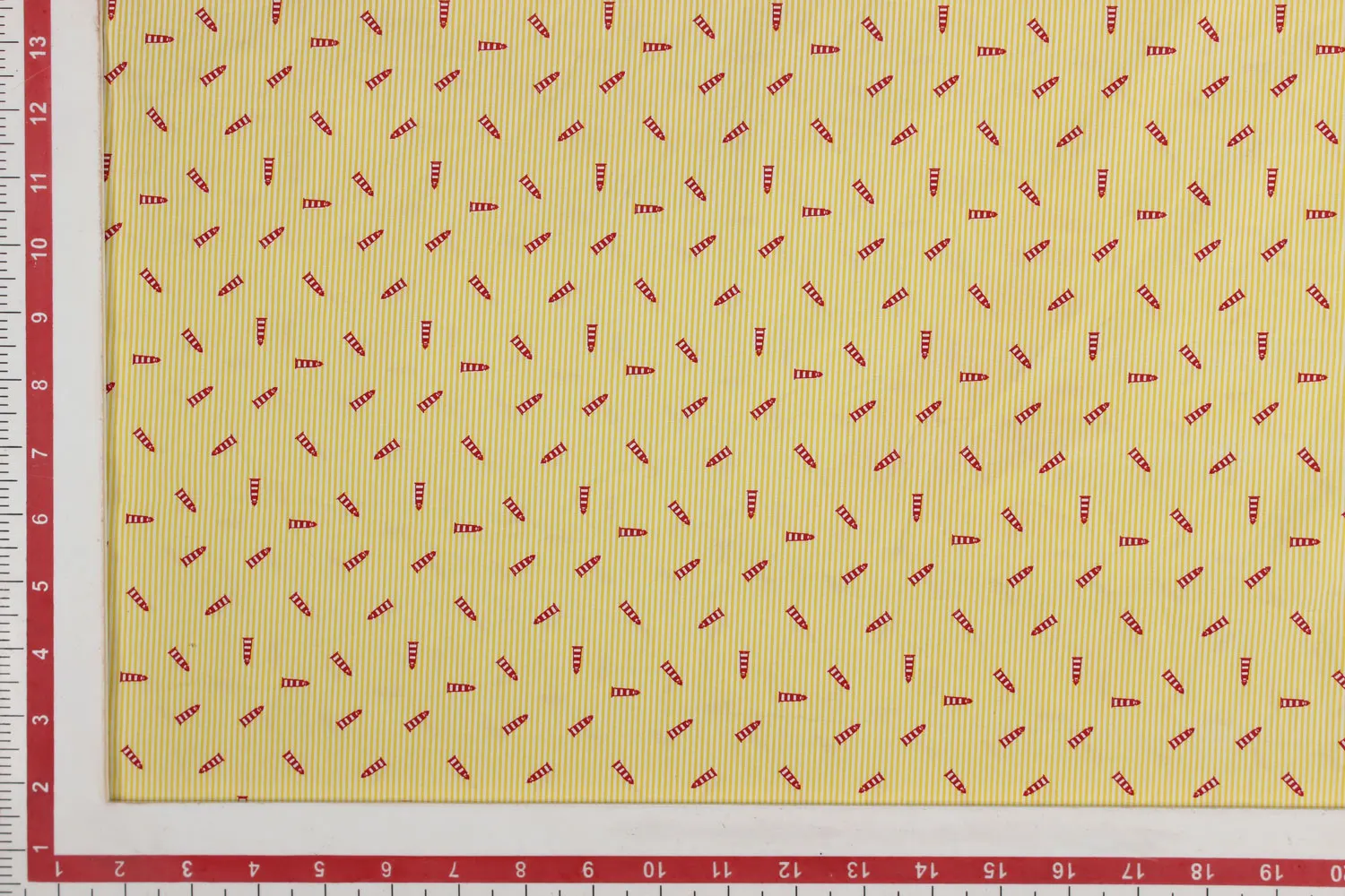 Yellow Cotton Poplin Fabric