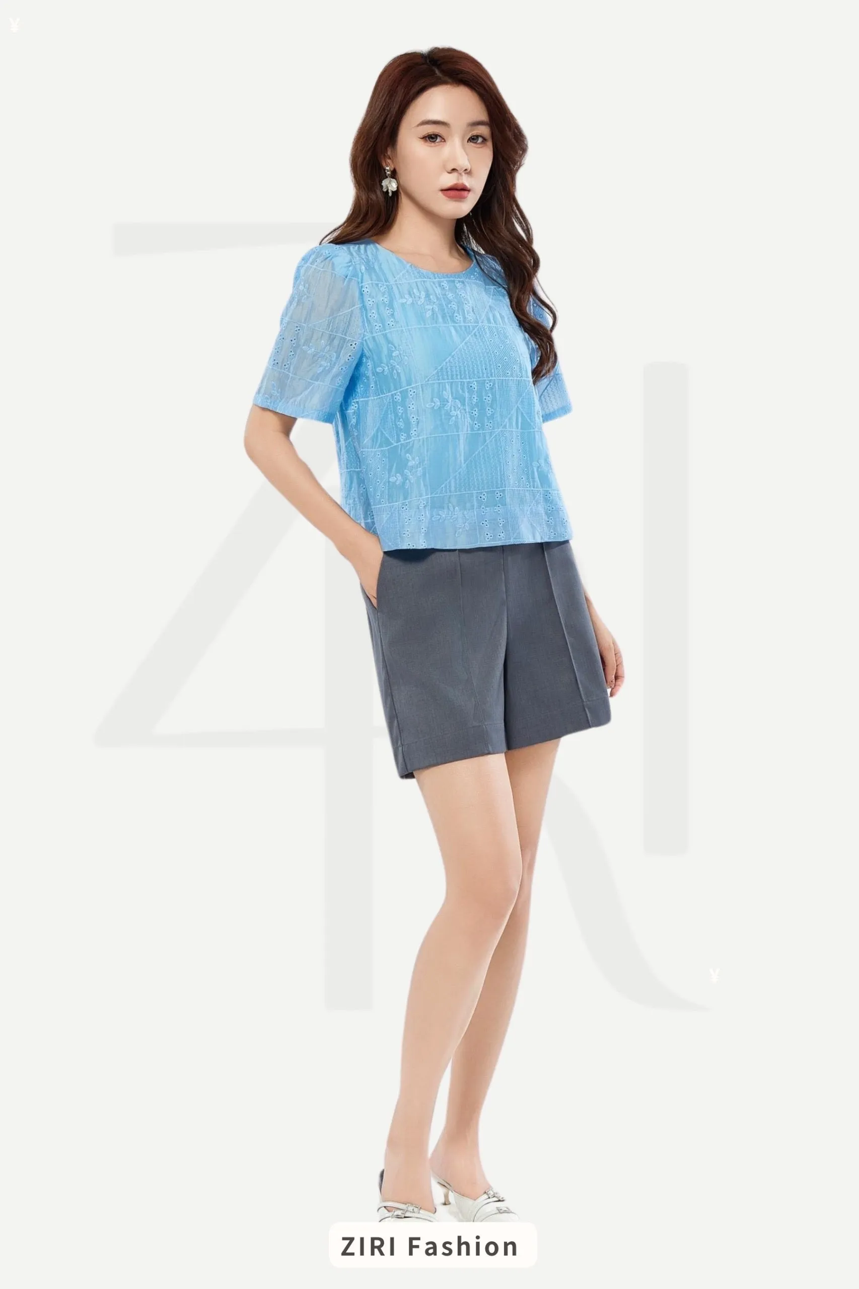 Ziri Comfy Elastic Tailored Shorts